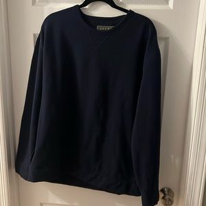 Mens- JACHS Crew Neck Sweatshirt- Navy Blue- Size XXL